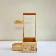 Cesta Porta Vinho Lateral P - Cole��o Pai