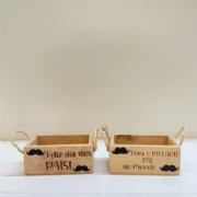 Cachep� para 2 mini Suculentas - Cole��o Pai und