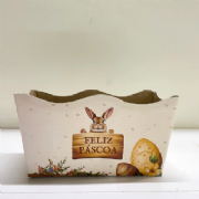 Caixa kit Retangular P�scoa Barbante Para 2 pote 11 - Pacote c/10 und