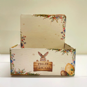 Caixa Display P�scoa Barbante P - Pacote c/5 und