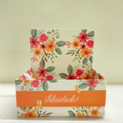 Caixa Display Felicidade P - Pacote c/5 und