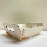 Bandeja Linho Floral M - und