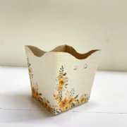 Cachep� Pote 11 Linho Floral - Pacote c/10 und