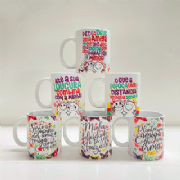 Canecas Amigas - Kit c/6 und