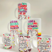 Canecas Amigas - Kit c/6 und