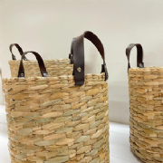 Cesto Taboa com Al�a - Kit c/3 und