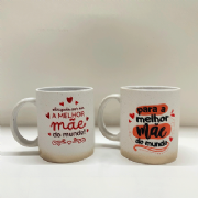 Caneca Splash Dourada M�e - Kit c/2 und