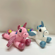 Unic�rnio de Pel�cia 29cm - Kit c/2 und