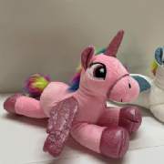 Unic�rnio de Pel�cia 29cm - Kit c/2 und