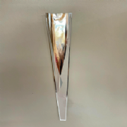 Embalagem p/1 Bot�o de Rosa Arabesco Branco - Pacote c/100und