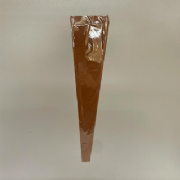 Embalagem p/1 Bot�o de Rosa Kraft - Pacote c/100und