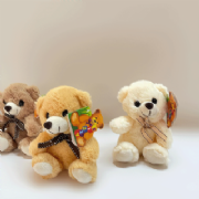 Ursos de Pel�cia 16cm - Kit c/5 und