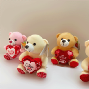 Ursos de Pel�cia 22cm - Kit c/5 und