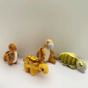 Dinossauro 10cm - Kit c/4 und