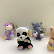 Animais de Pel�cia 15cm - Kit c/6 und