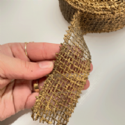 Fita Juta 40mm - Rolo c/8,75m