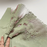 Papel Colmeia Tela Eco Kraft 49x49 - Pacote c/20 Folhas