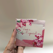 Cart�o Ilustrado 9x9cm - Pacote c/10 und