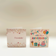 Cart�o Ilustrado 9x9cm - Pacote c/10 und