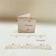 Cart�o Ilustrado 9x9cm - Pacote c/10 und