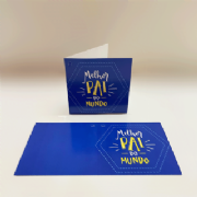 Cart�o Ilustrado 9x9cm - Pacote c/10 und