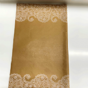 Papel Kraft Marie Rendado 68x79cm - Pacote c/25 Folhas