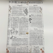 Papel Kraft Flowers For Today 68x79cm - Pacote c/25 Folhas