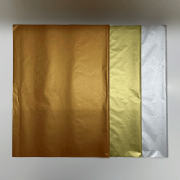 Papel Seda Metalizado 50x70cm - Pacote c/ 50 folhas