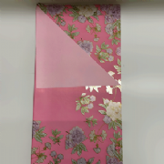 Poli Perolado Flora Rosa 68cmx68cm - Pacote c/25 folhas