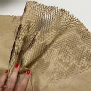 Papel Colmeia Tela Eco Kraft 49x49 - Pacote c/20 Folhas