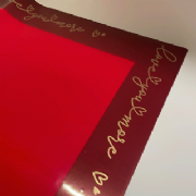 Poli Love You 68x68cm - Pacote c/25 folhas