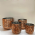 Vaso Lato Rose Gold - Kit c/4 und