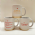 Caneca Splash Dourada Me Floral - Kit c/3 und