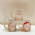 Caneca Splash Dourada Me Floral - Kit c/3 und
