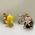 Animais de Pelcia 15cm - Kit c/6 und