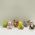 Animais de Pelcia 15cm - Kit c/6 und