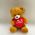 Urso de Pelcia 29cm - und