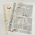 Poli Acetinado Flowers Jornal 49cmX49cm - Pacote c/20 folhas