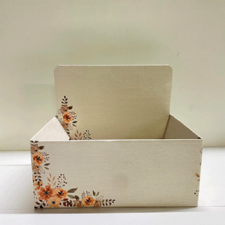 Caixa Display Linho Floral G - Pacote c/5 und