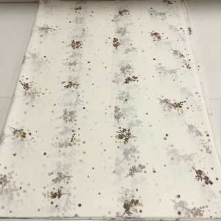 Papel Seda Estampado Helena Branco - Pacote c/50 fls